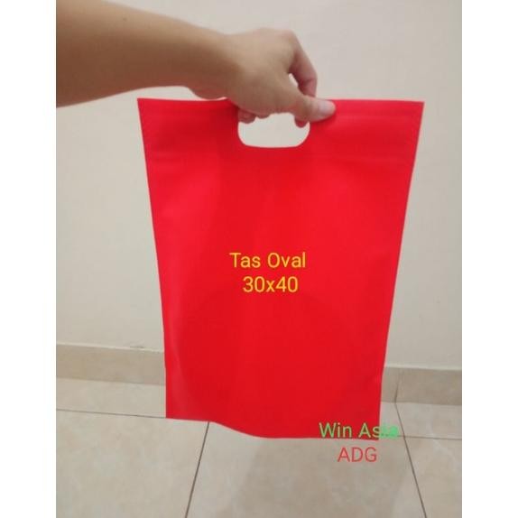 

(20pcs) Goodie bag Oval UK 30x40 - pack - isi 20 pcs - paket murah meriah Nugi