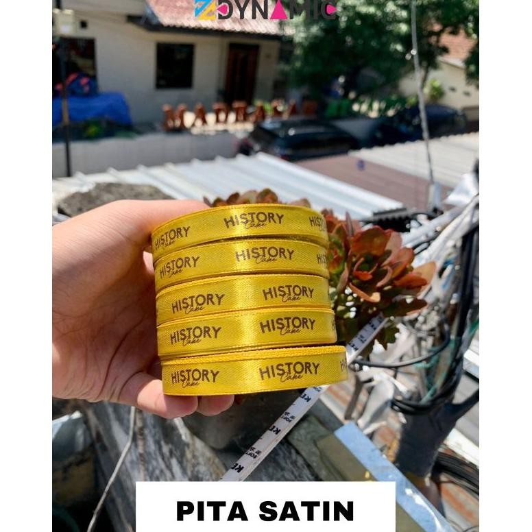 

pita satin/3hari pita hampers/pita packaging/pita sablon custom/tali kado/pengikat hampers custom Nugi