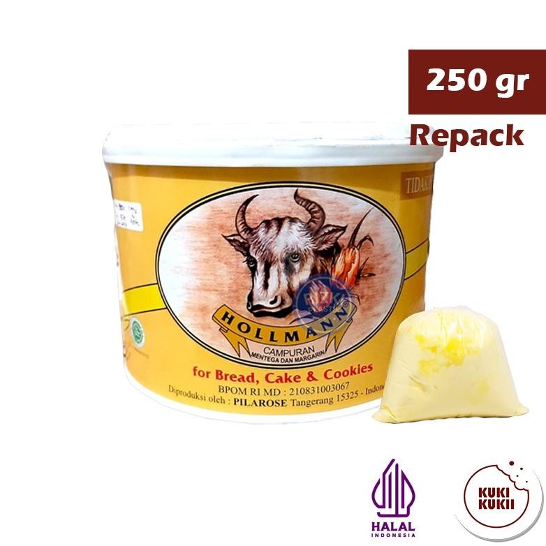 

Butter Hollmann 250gr | Mentega Butter Hollman 250 Gram Nugi