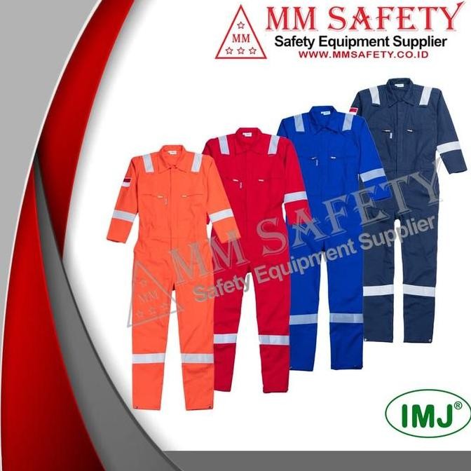 WEARPACK IMJ COTTON 100% / COVERALL 3M (ANTI PERCIKAN API)