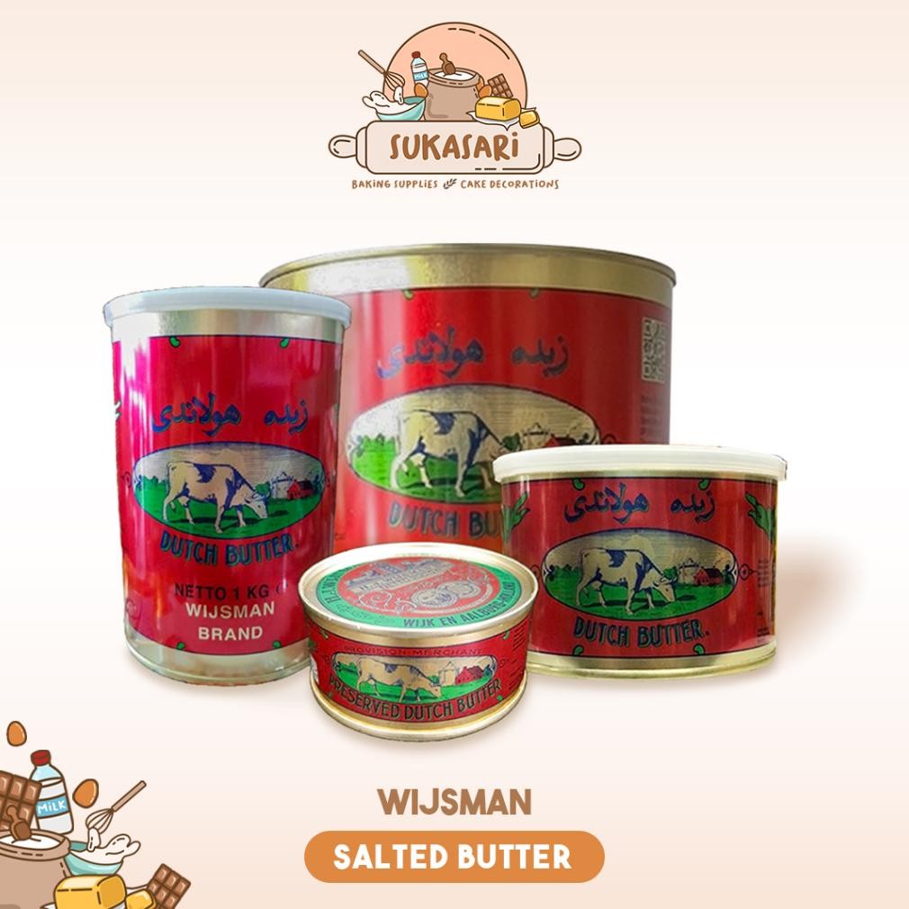 

Sukasari - Wijsman Butter 200gr, 454gr, 1kg / Mentega Wysman / Wisman Salted Butter Nugi