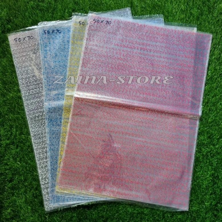 

Opp flower tebal ukuran 50x70cm plastik parcel palstik snack isi 12pcs Nugi