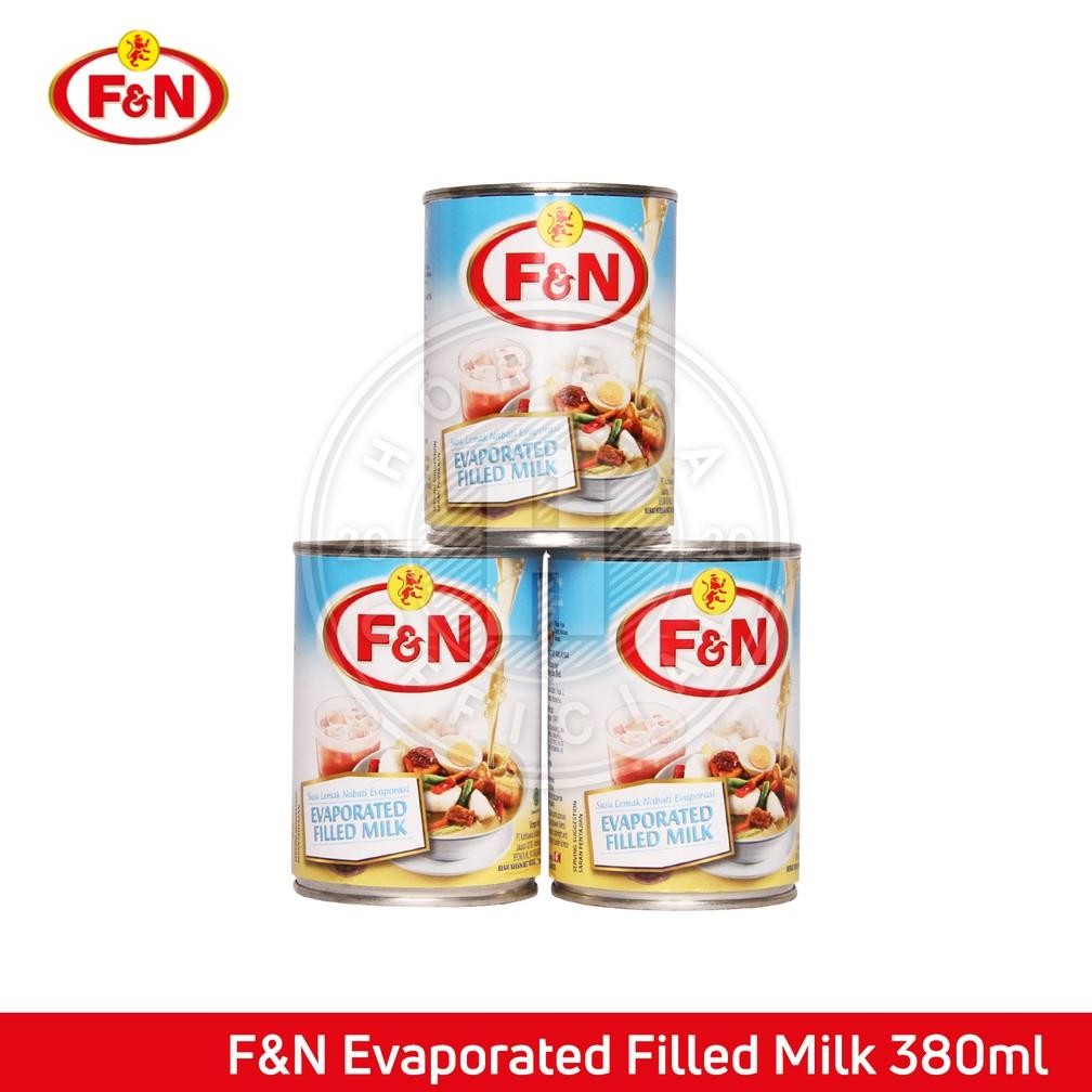 

F&N Evaporated Filled Milk 380GR / FN Susu Evaporasi 380 GRAM Nugi