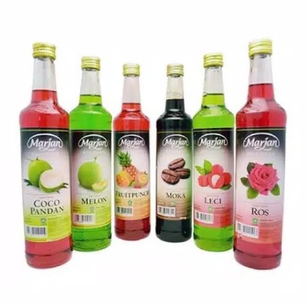 

Sirop Marjan Cocopandan 460 ml all varian Nugi