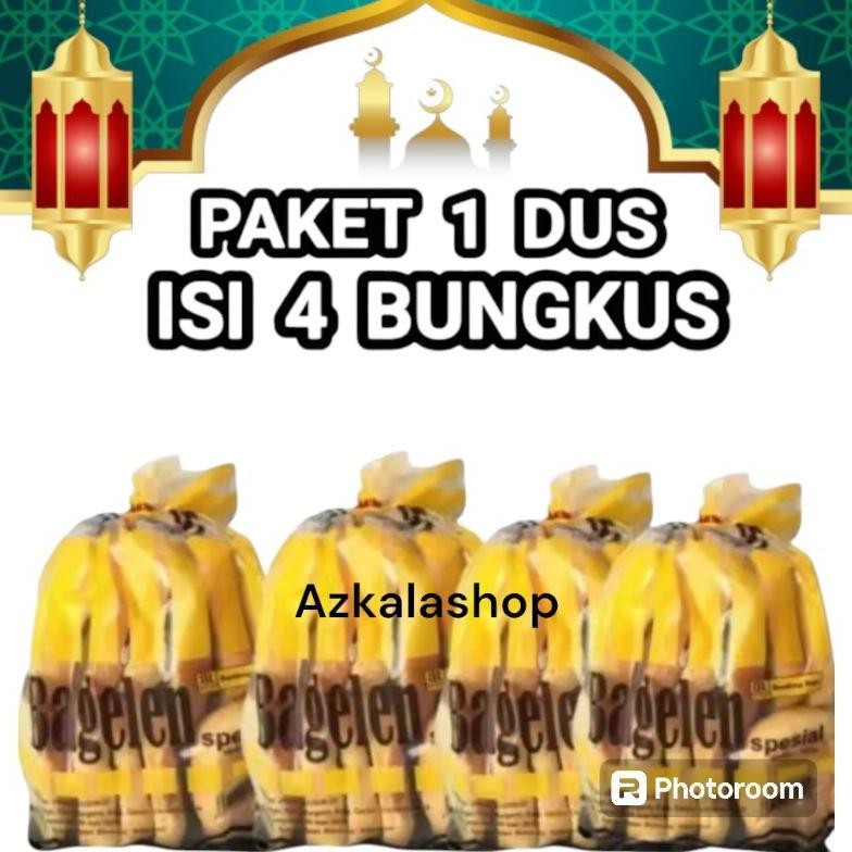 

PAKET 4 PACK ROTI BAGELEN BANDUNG / ROTI BAGELEN 4 BUNGKUS /KUE KERING BAGELEN Nugi