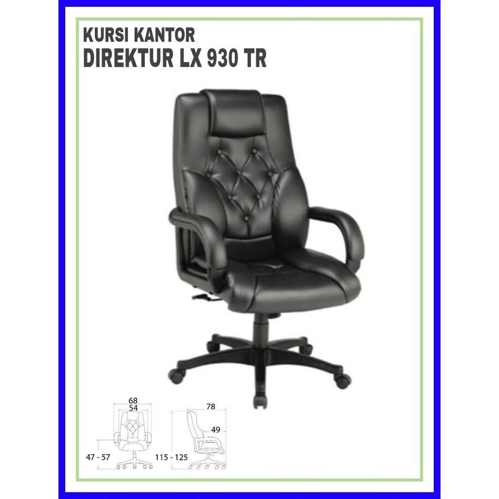 Ergotec - Kursi Kantor Direktur LX 930 TR