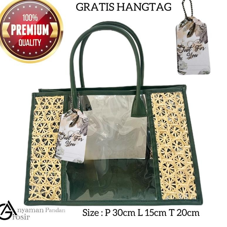 

Tas Hampers MIKA MIX BAMBU Uk 30 Besar Gratis Hangtag Tas Parcel Anyaman Goodiebag Souvenir Gift Lebaran Nugi