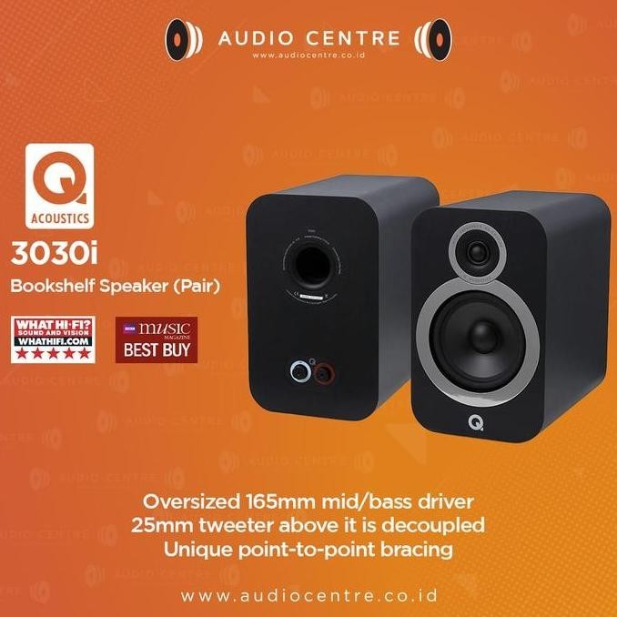 Q Acoustics QAcoustics 3030i Bookshelf Speaker