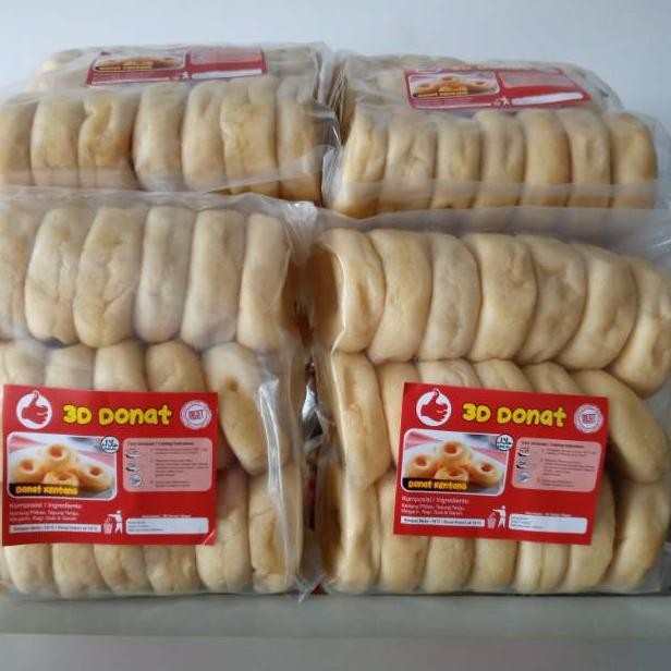 

Donat kentang 3D isi 20 pcs Nugi