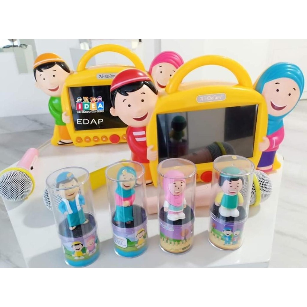 Paket Lengkap Smart Hafiz Mainan Edukasi Versi 4 Touchscreen+Tas+USB+Screen Protector