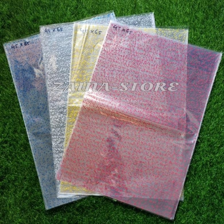 

Opp flower tebal ukuran 45x65cm plastik parcel plastik snack isi 12pcs Nugi