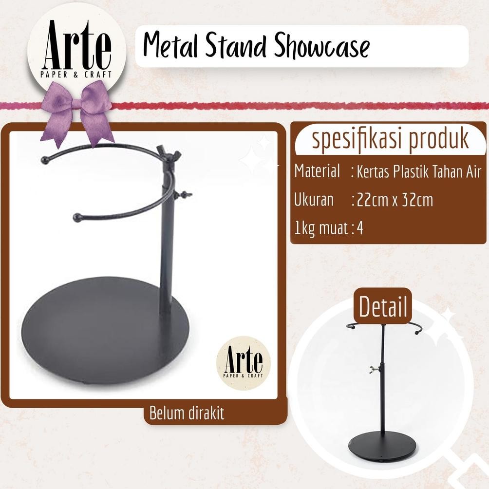 

Cellophane Metal Stand Showcase Stand Display Buket Bunga Besi Showcase Arte Grosir Jakarta P.HJ Nugi