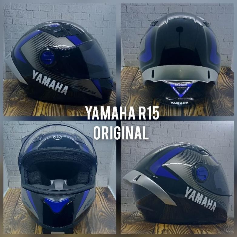 Terlaris Helm Full Face Standar Yamaha R15 Original