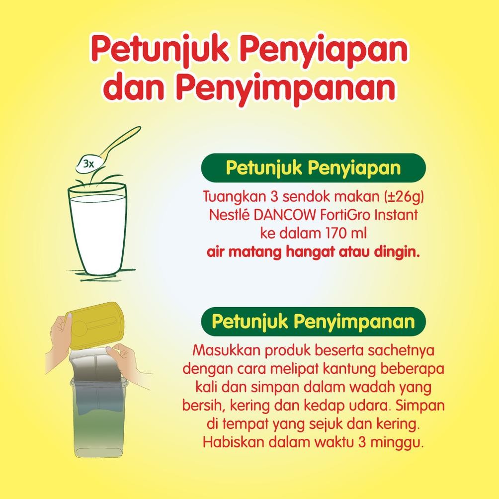 

Terbaik DANCOW Fortigro Susu Bubuk Susu Anak Instant Pouch 1kg !