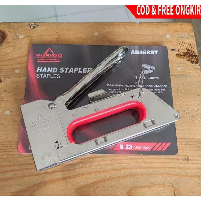 

YUKIDO Stapler Tembak / Cekrekan / Pengokot / Staples Sofa, Staples Jok, Stepler Motor, Kursi, dll