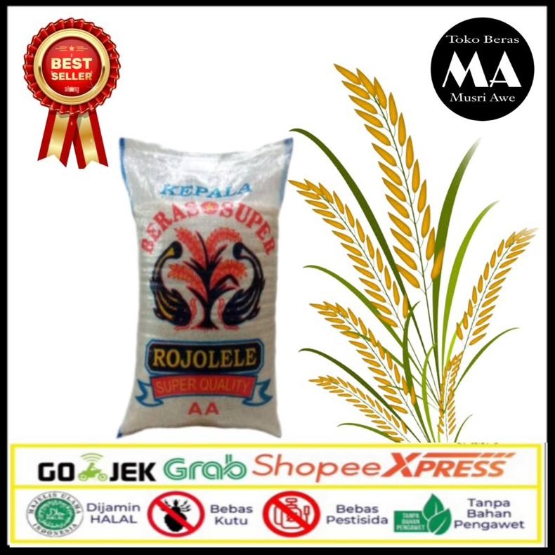 

Terlaris Beras Rojolele Super Quality 25 Kg Pulen Empuk