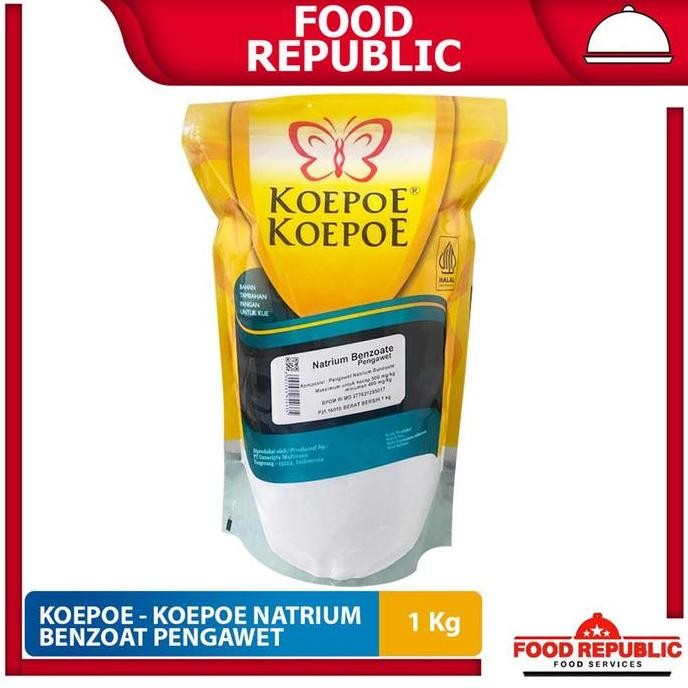 

Koepoe Koepoe Natrium Benzoat 1 Kg Pengawet Makanan Minuman Halal