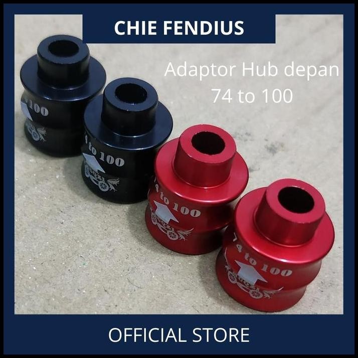 specer adaptor hub depan 74mm ke 100mm