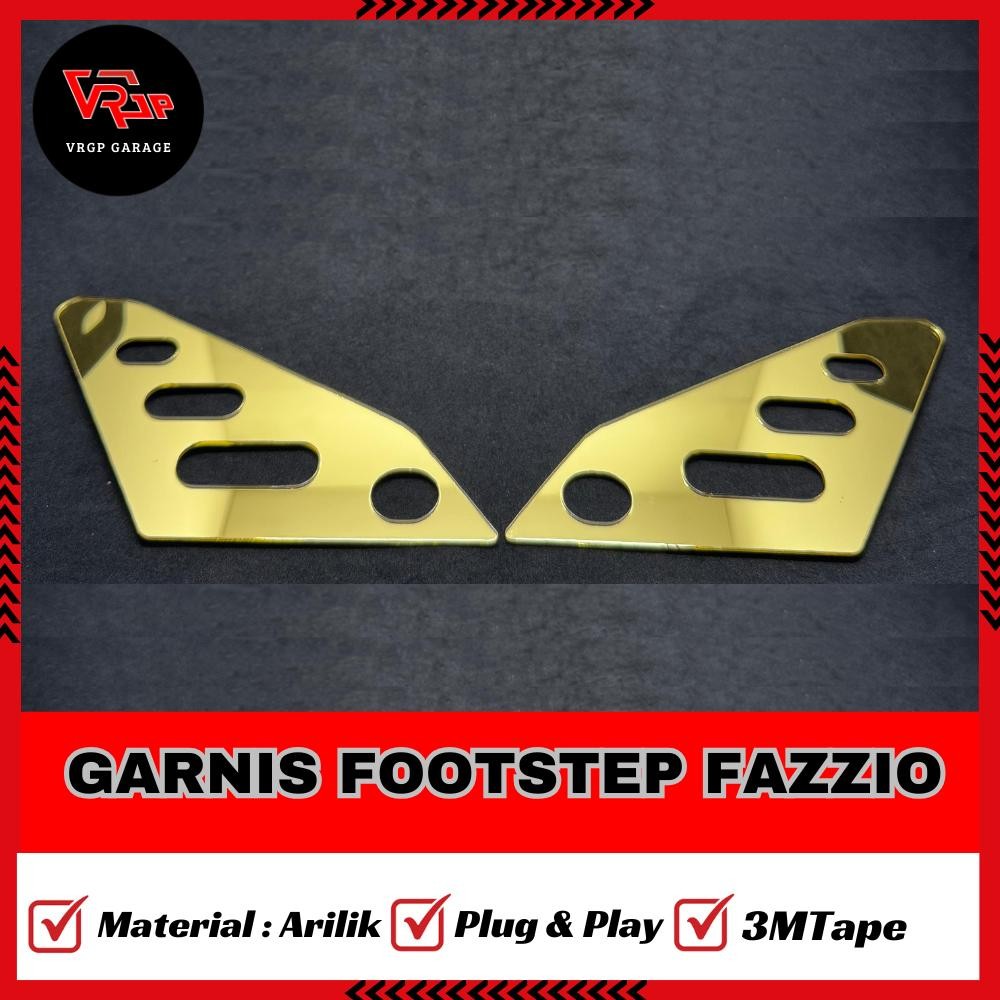 Trendy VRGP Garnis Footstep Fazzio/ Garnish Footstep Fazzio/ Aksesoris Fazzio