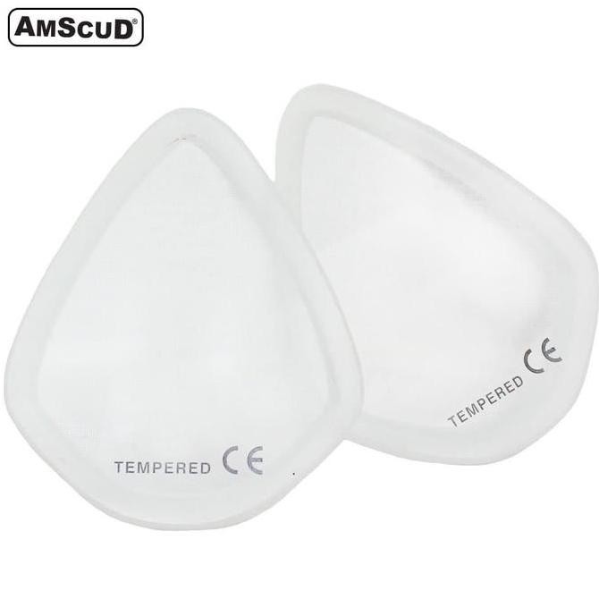 Paket Mask Amscud Alpha + 2Pcs Lensa Minus - Snorkeling/Diving Set