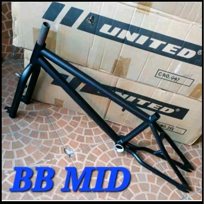frame kerangka sepeda bmx os mid cromoly