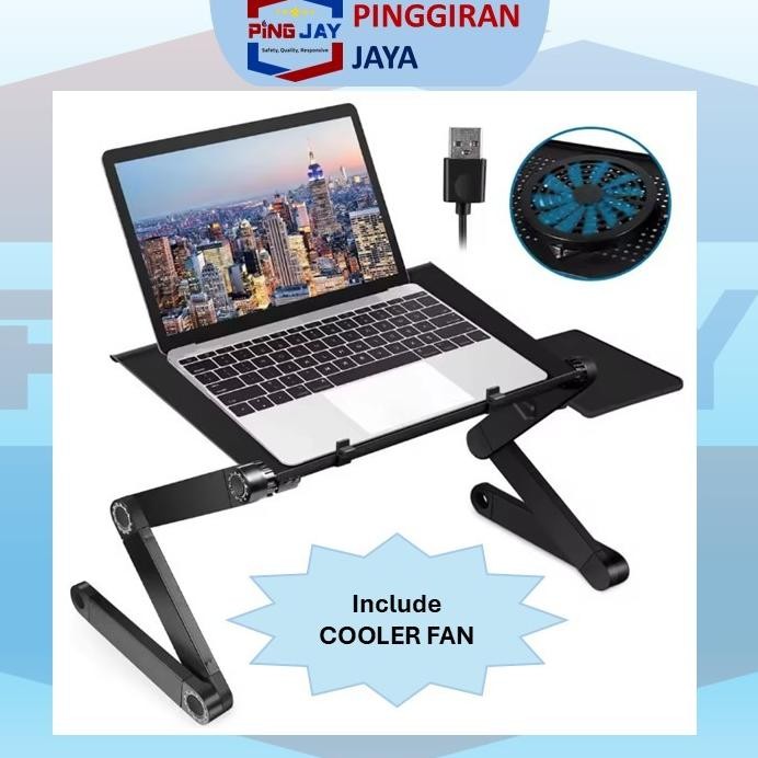 Terlaris Meja Laptop Portabel With Cooler Fan Meja Laptop Lipat Meja Laptop Kipas Laptop