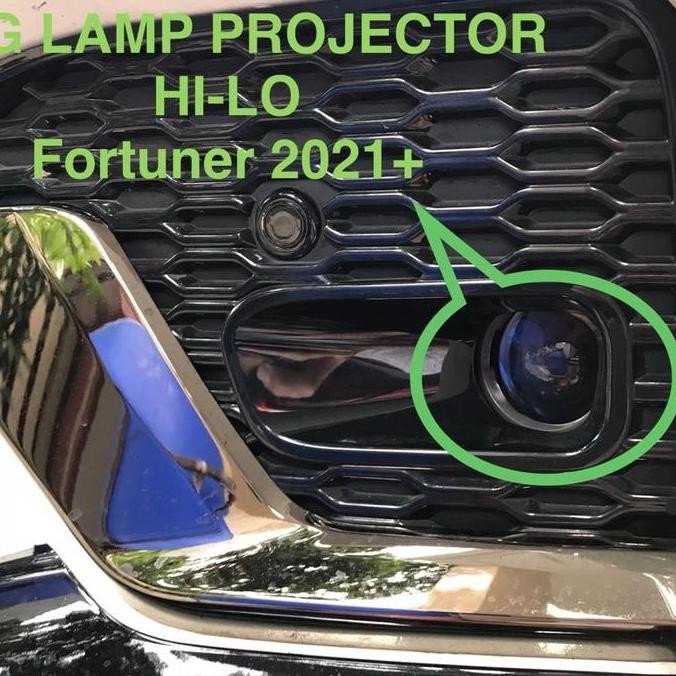 Fog Lamp New Fortuner Gr Trd Vrz 21-23 Facelift Projector Biled Hi Lo