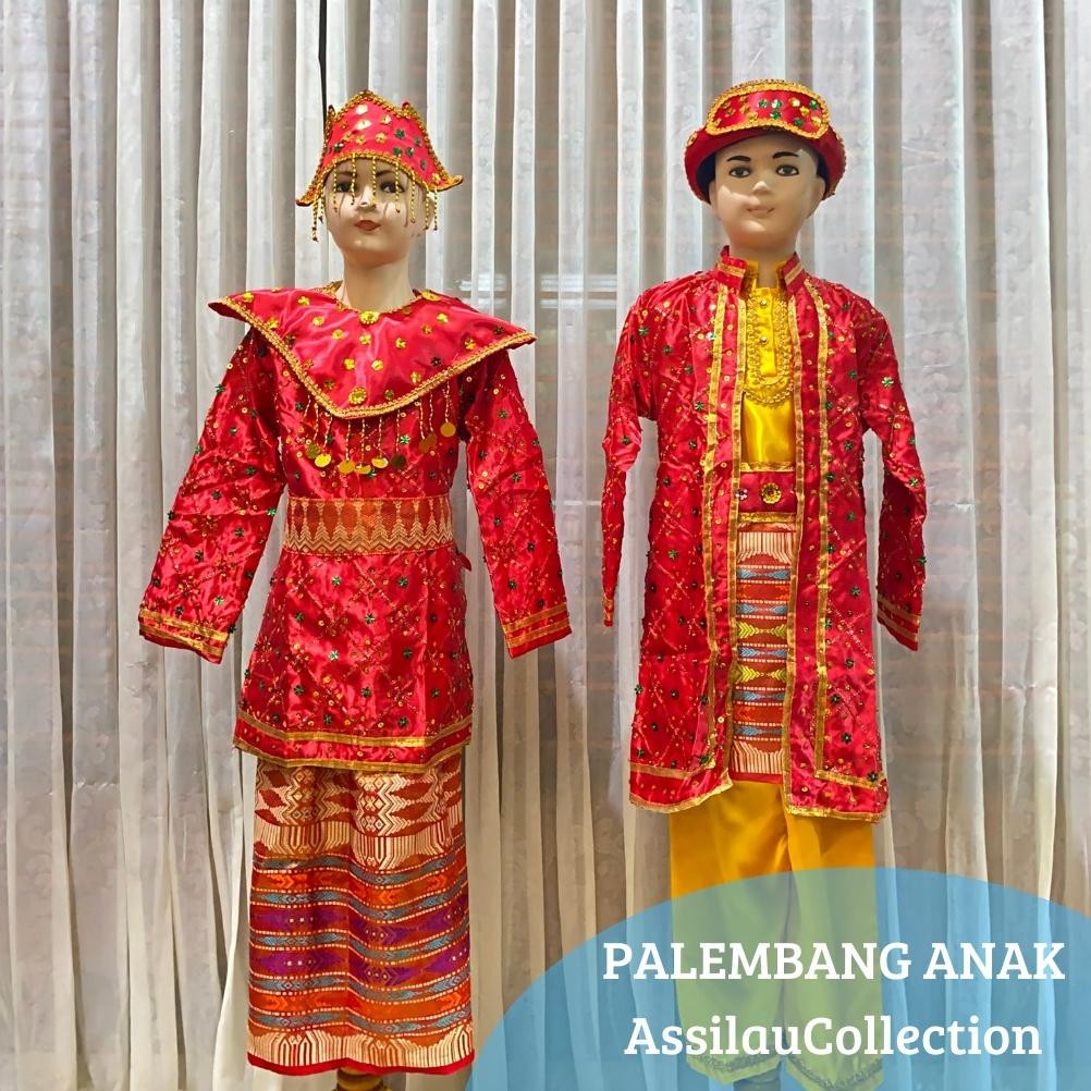 [kajirtjaya - ] Pakaian Tradisional Anak Palembang//Adat Tradisional Anak Palembang//Baju Adat Anak 