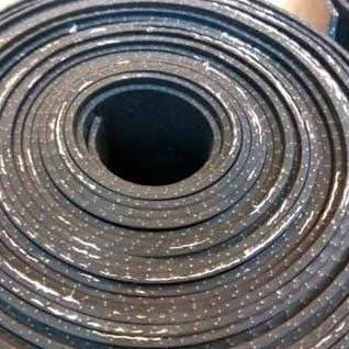 Rubber sheet insertion 10mm ( karet serat benang 2 ply lembaran )