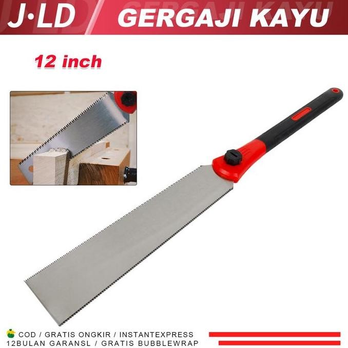JLD Gergaji Tangan Wood Saw Double Side Blade 12inch
