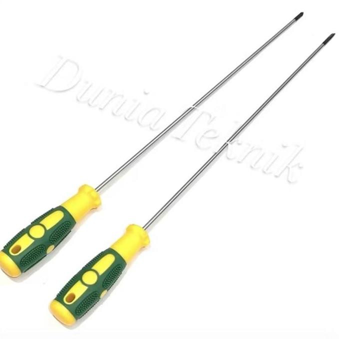 Obeng Panjang Set 2 Pcs Min Plus Obeng 12 Obeng Setting Karburator Stel Karburator Obeng Elektronik 