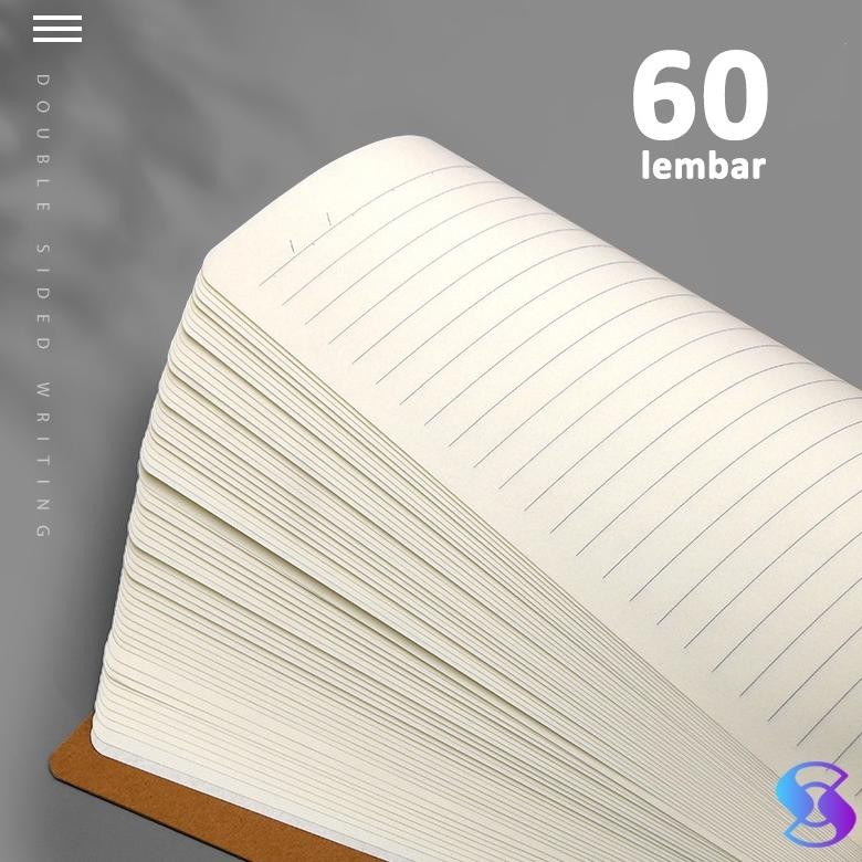 

Er-6 Spiral Notebook / Buku Spiral A5/B5 60 Lembar-Suning Mall Er-6