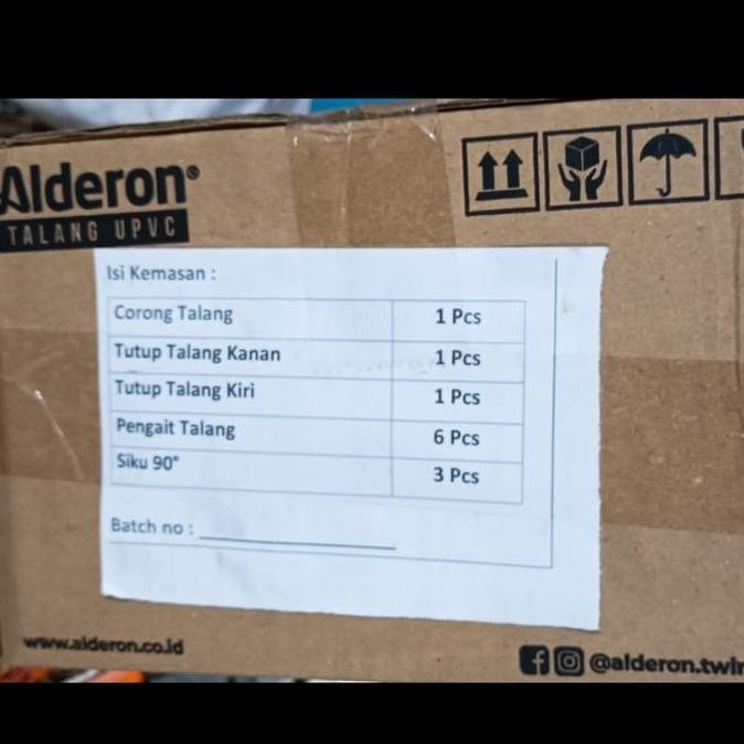 TALANG ALDERON / TALANG ATAP ALDERON / TALANG ALDERON 830