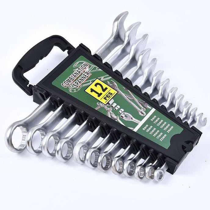 Kunci Ring Pas Set 8 Pcs Kagon Kaikai 6MM - 22MM High Quality/kunci lengkap full set/kunci 1set leng