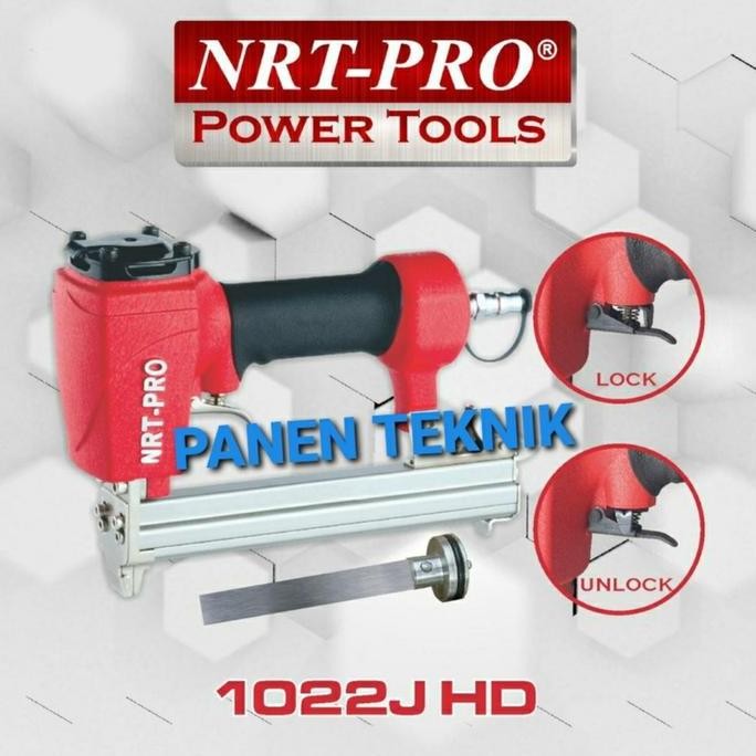 AIR NAILER NRT PRO 1022 GUN STAPLES TEMBAK ANGIN KOMPRESOR