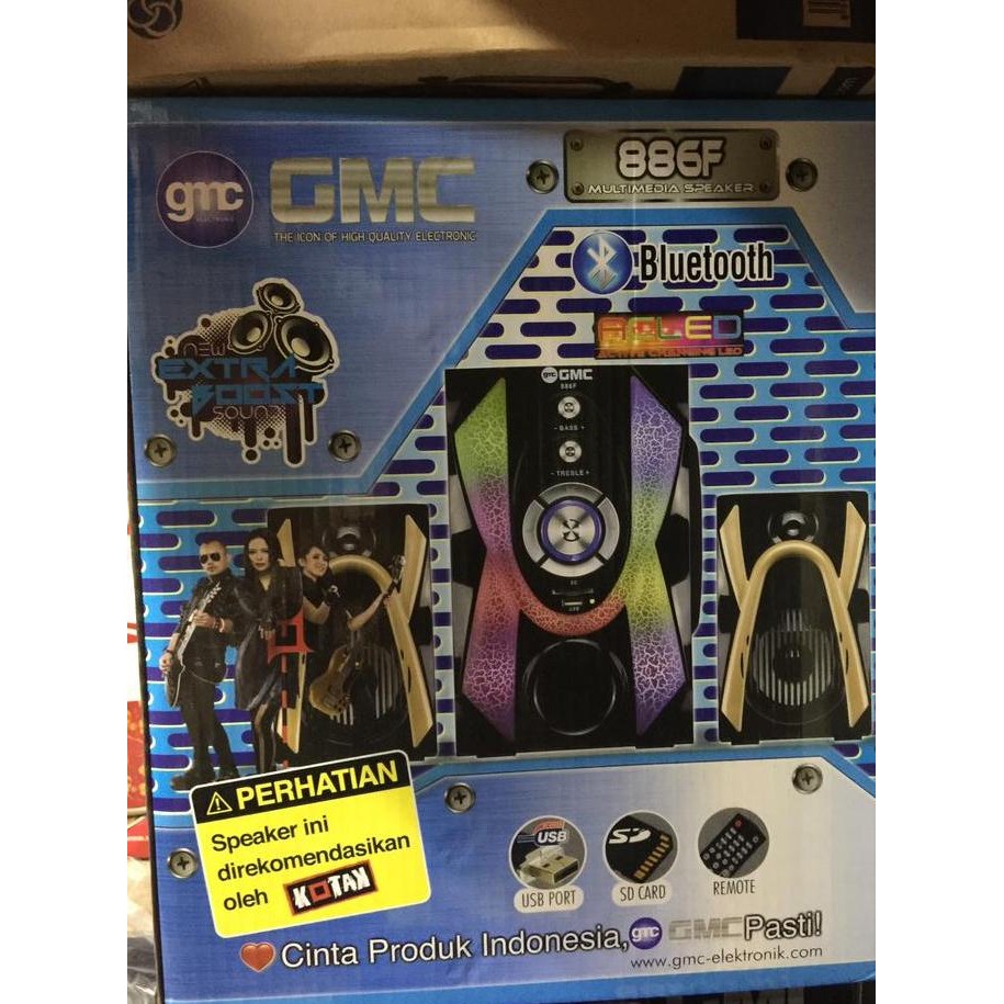 Bagus Speaker Gmc 886F Bluetooth
