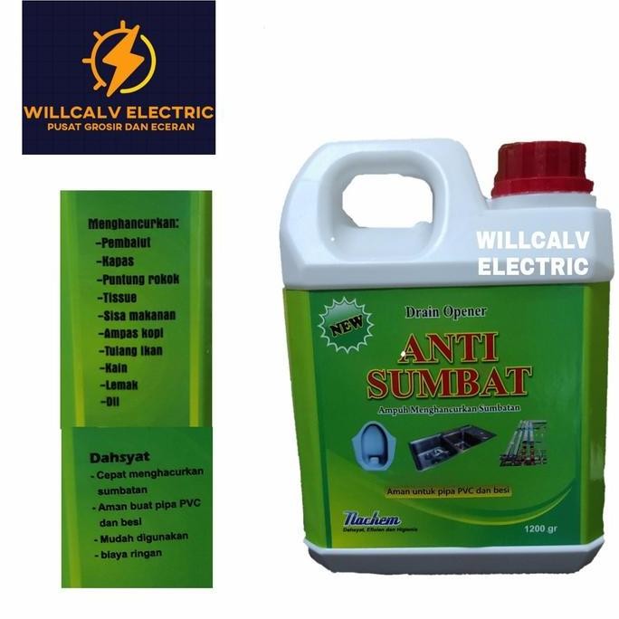 ANTI SUMBAT NACHEM / CAIRAN ANTI SUMBAT / CAIRAN ANTI MANPET 1200 GRAM