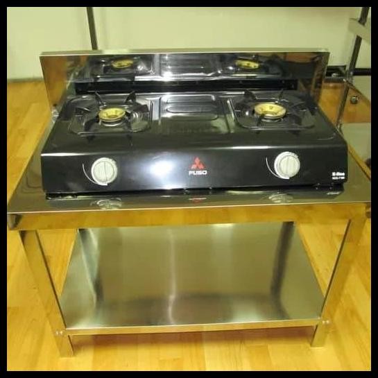 Terlaris Meja Kompor Stainless Stell Serbaguna Merk Metalco Mt2 Good Quality