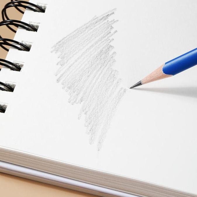 

Deli Sketch Book / Buku Gambar Sketsa A4 160GSM 60 Lembar EC27X