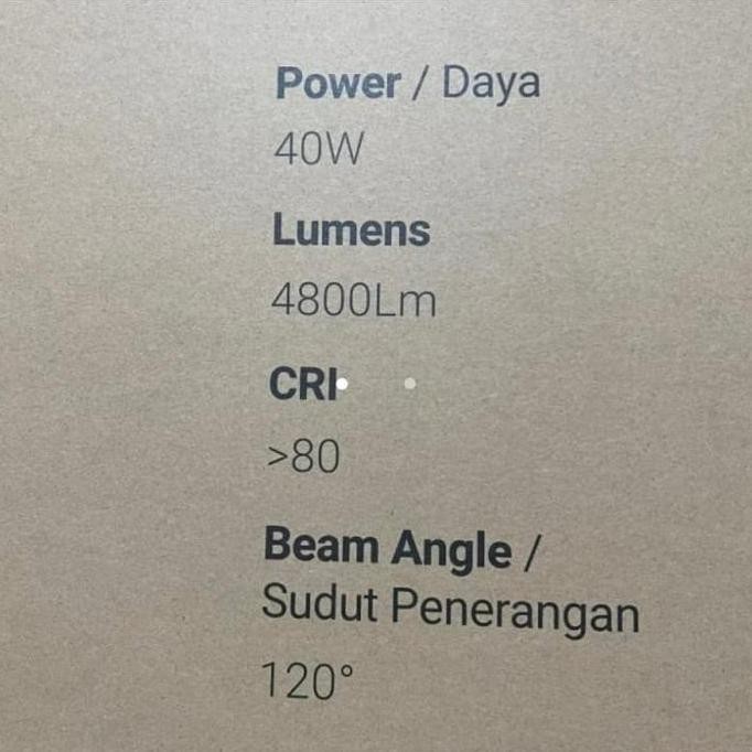 Lampu Led Downlight Panel Outbow 30x120 40 W Watt 40W INLITE