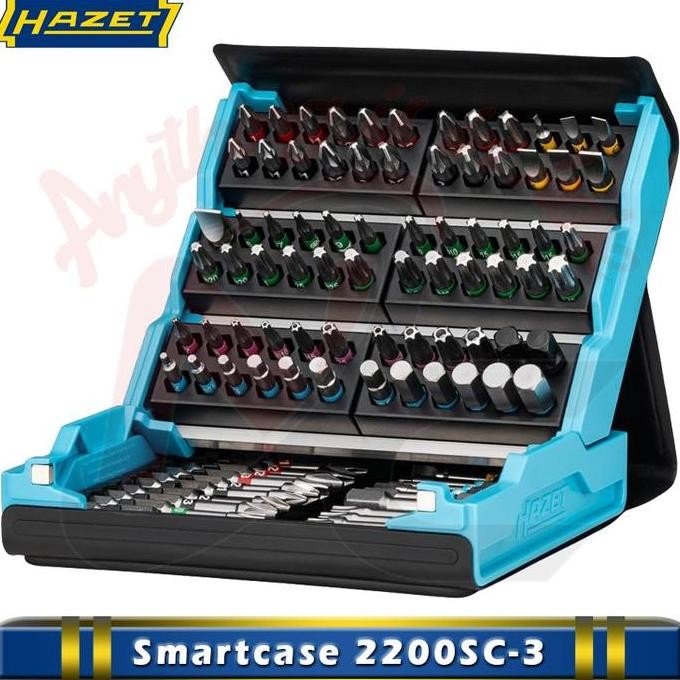 Hazet 2200SC-3 SmartCase Bit Set 96 Pieces