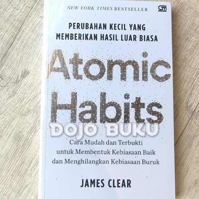 Sale Buku Best Seller Atomic Habits - James Clear (English/Bahasa) Original
