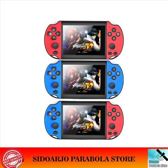 Baru Gameboy X7S Retro P2P PSP 3.5 Inch - Game Console Emulator TV Output 2 Player