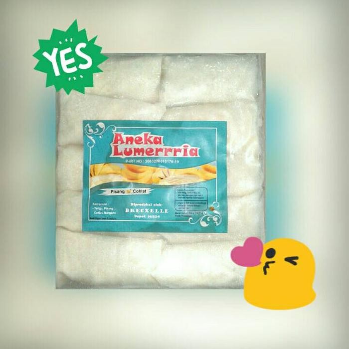 

New Pisang Lumer Cokelat / Pisang Meler / Aneka Lumeria merk Brexcelle