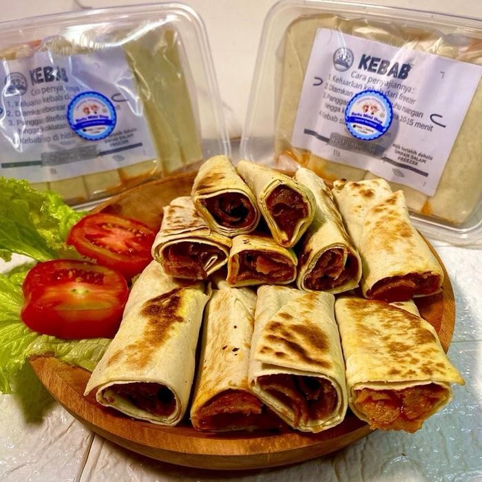 

New KEBAB Mini isi 10pcs full Daging Sapi Premium - Makanan Instan - Frozen Food