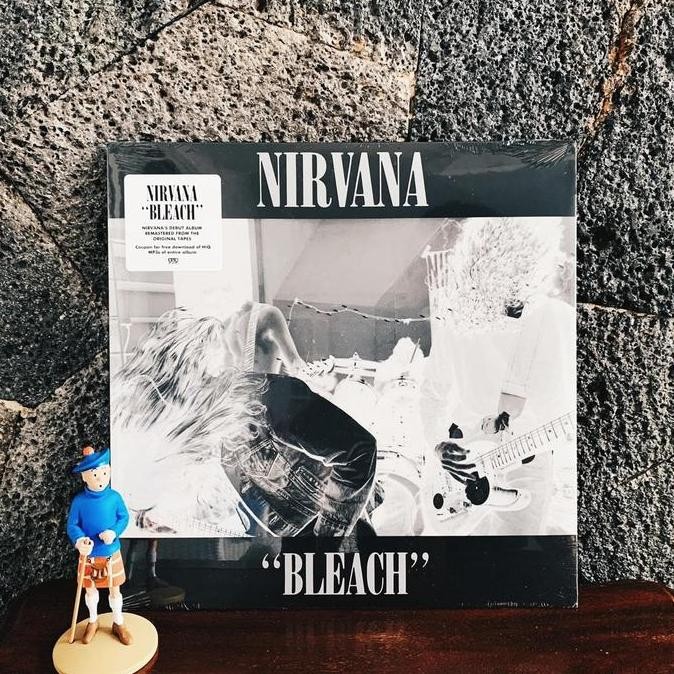 PIRINGAN HITAM / VINYL / LP NIRVANA - BLEACH ORIGINAL DAN TERPERCAYA