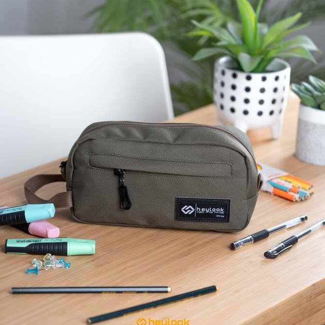 

HEYLOOK Tempat Pensil Eiko Kotak Pensil Pencil Case Kostak Anak Atk Sekolah Kuliah Kantor Kerja ALat Tulis Stationery