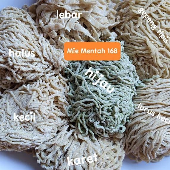 Mie Mentah Karet Spesial Telur Bebek Bakmie168