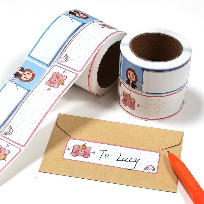 

Stiker Label Untuk Nama/ Buku Mata Pelajaran Anak Sekolah 7,5X2,5 Cm Termurah Best Quality 100% Original