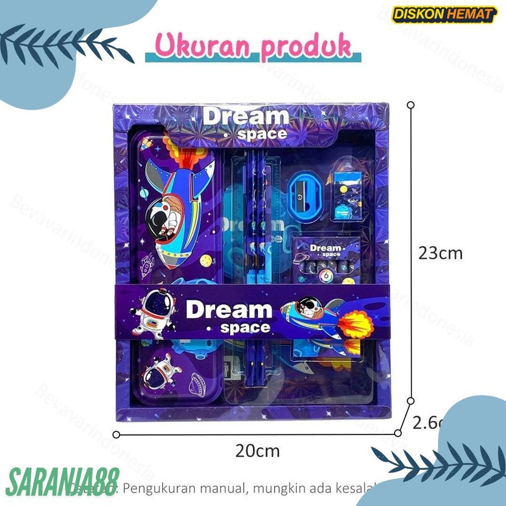 

Bevavar Alat Tulis Anak Set Tempat Pensil Lucu Untuk Hadiah Anak Stationery Terlaris! Produk Ini Banyak Dicari